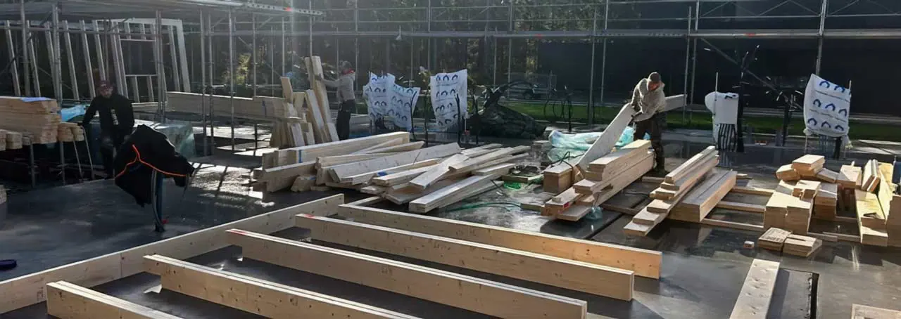 Byggservice i Sjövik bygger lösvirkeshus